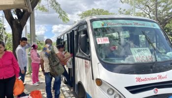 A falta de carros y motos ciudadanos aseguran que el transporte público funcionó con eficiencia