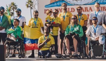 El cartagenero Freddy Marimón gana por segunda vez consecutiva el mundial de surf adaptado