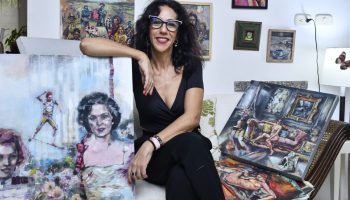 Elia Abuchaibe transforma sus recuerdos y emociones en arte con su propuesta “Tiempo y color”