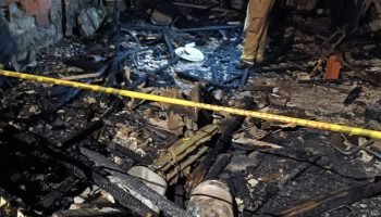 Abuelito pierde la vida tras incendio de su vivienda esta madrugada en el barrio Chino 