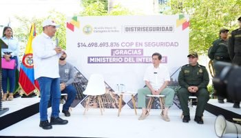 Alcaldía y Gobierno Nacional firman acuerdo para reforzar la seguridad de Cartagena: serían más de 14 mil millones