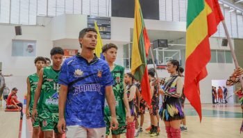 Acuacar inaugura el primer torneo de baloncesto en alianza con la Liga de Bolívar y el IDER
