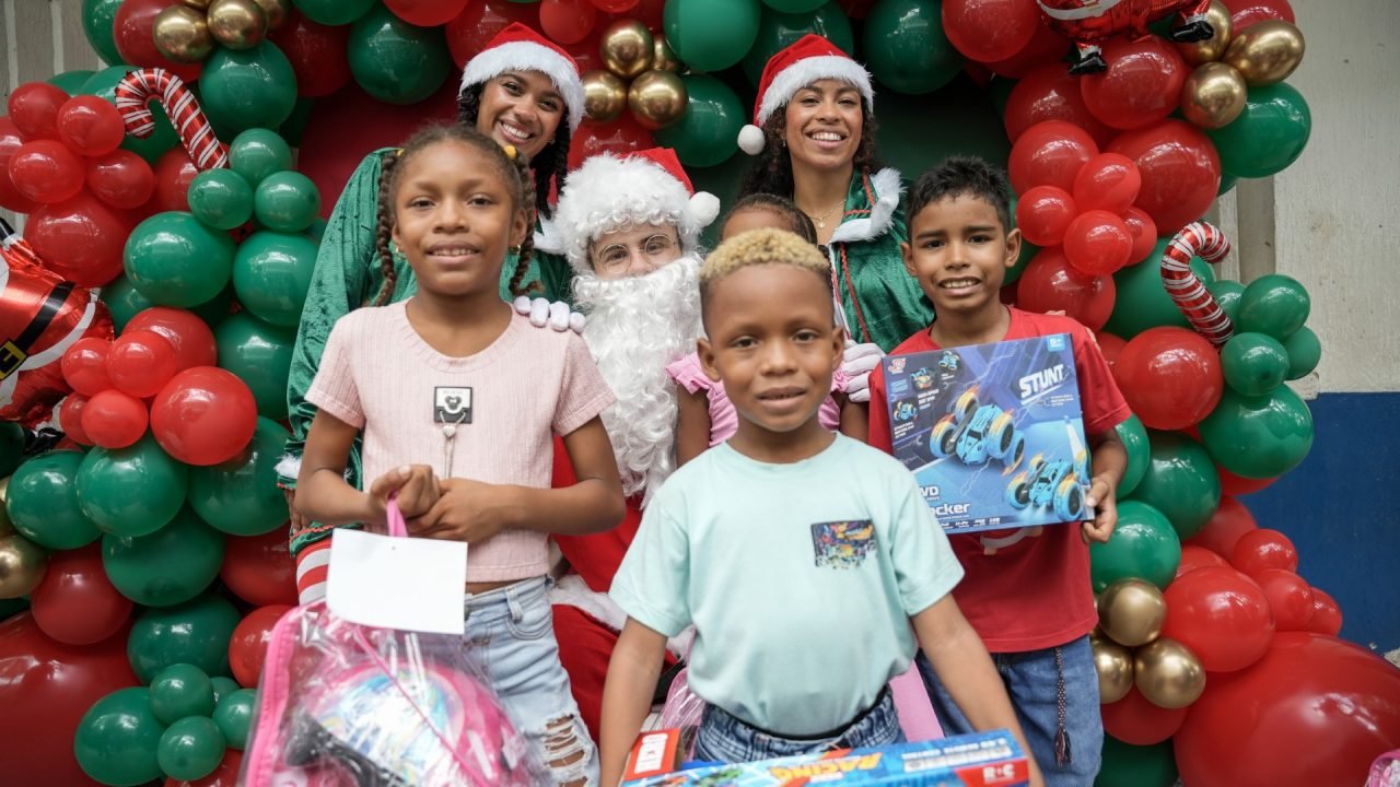 foto arribaron los regalos