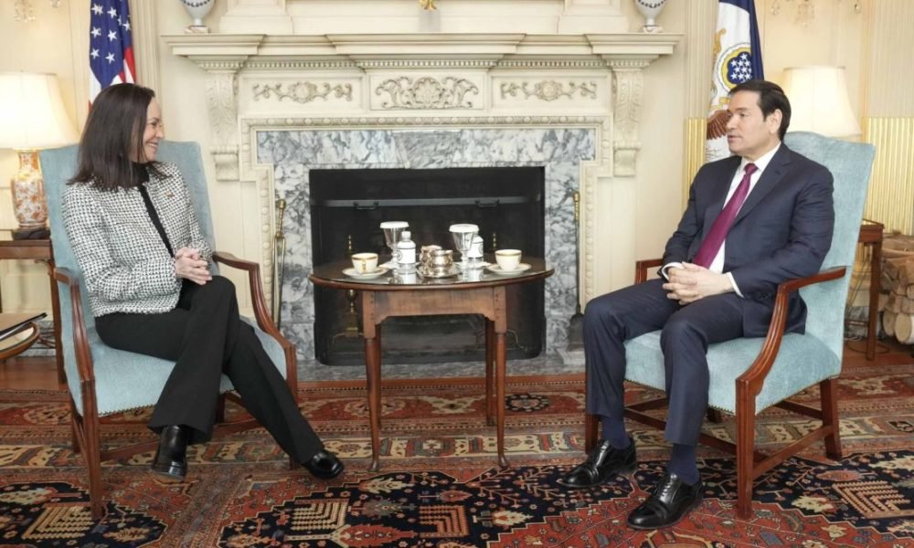 Secretario de Estado de EE.UU. destaca a María Corina Machado como «un elemento muy importante» para el futuro de Venezuela