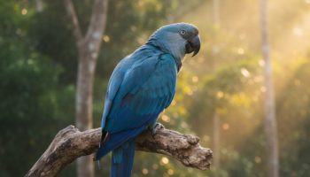 Nace un guacamayo de Spix y renace la esperanza para una especie extinta en libertad
