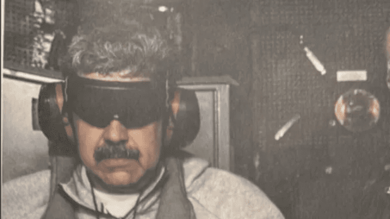 Primer foto de Nicolás maduro tras su captura