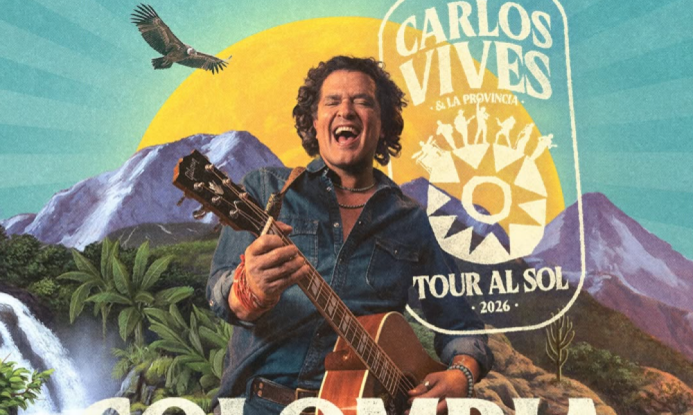 Carlos Vives anuncia su ‘Tour al Sol’ 2026: estas son las fechas en Colombia y otros países