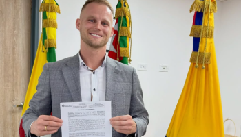 Dominic Wolf obtiene la nacionalidad colombiana tras más de 10 años de proceso