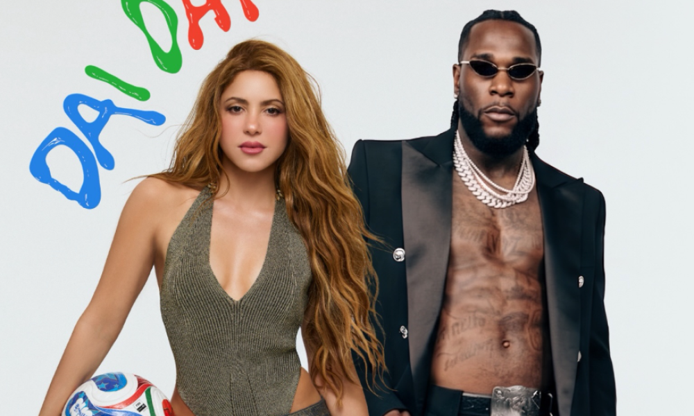 Shakira y Burna Boy lanzan ‘Dai Dai’, canción oficial del Mundial FIFA 2026