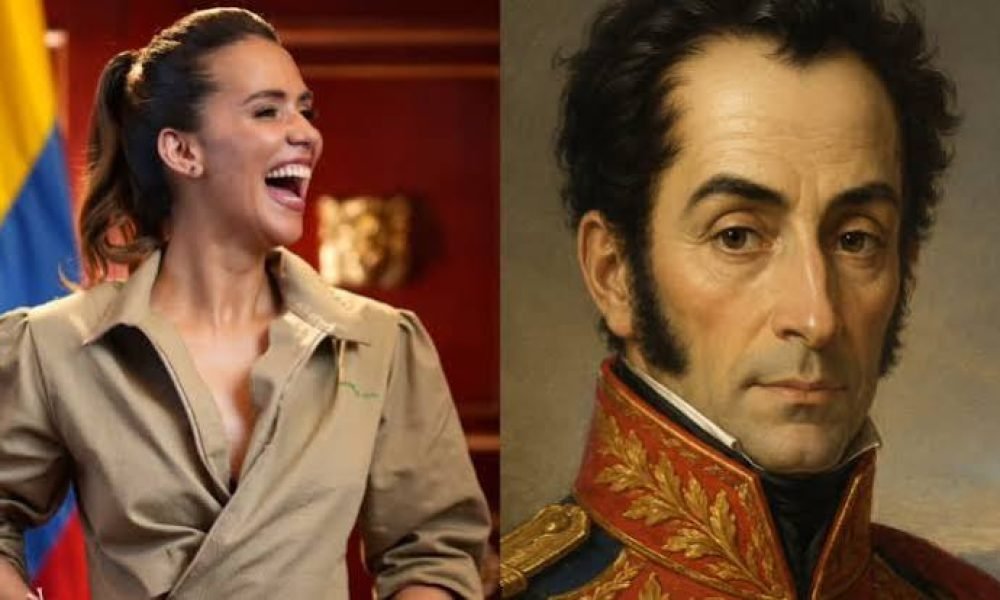 ¡Se le cruzo la historia! La representante del Pacto Histórico Mafe Carrascal confundió a Simón Molina y llamó vicepresidente a Simón Bolívar