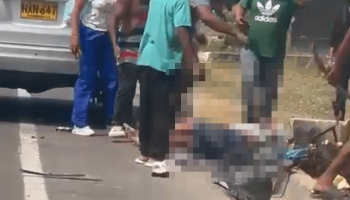 Dos accidentes en menos de 24 horas: siniestro deja a una mujer muerta y a otra herida en La Boquilla 