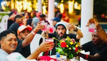 ¡Qué lindo! Habitantes de calle en Cartagena tuvieron una cena navideña